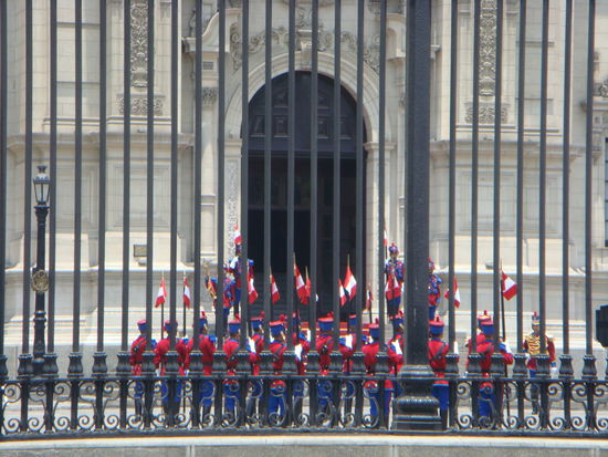 Spektakel der Wachabloesung