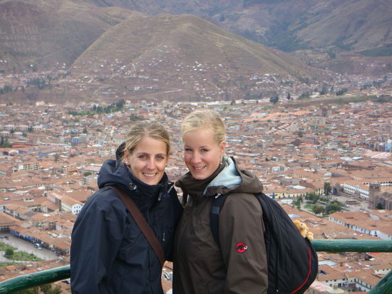 Ausblick ueber Cusco
