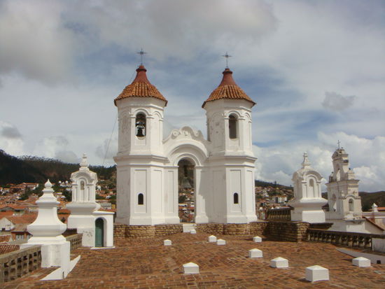Ausblick vom Dach der Kirche San Felipe Neri