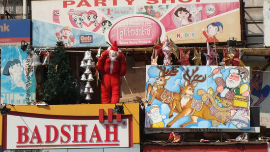 Indische Weinachtsvorfreude