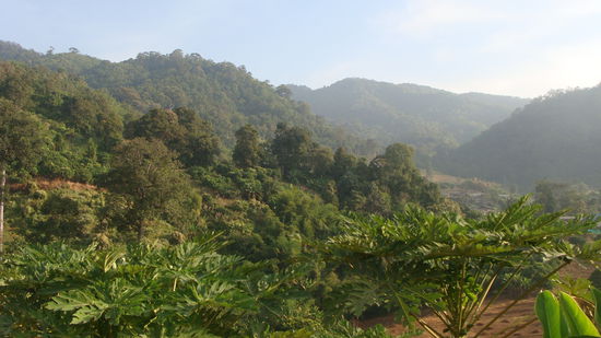 Aussicht von unserem Uebernachtsungsplatz