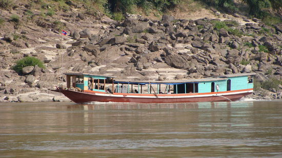 Slowboat (Zwei Tage von Hua Xai nach Luang Prabang)