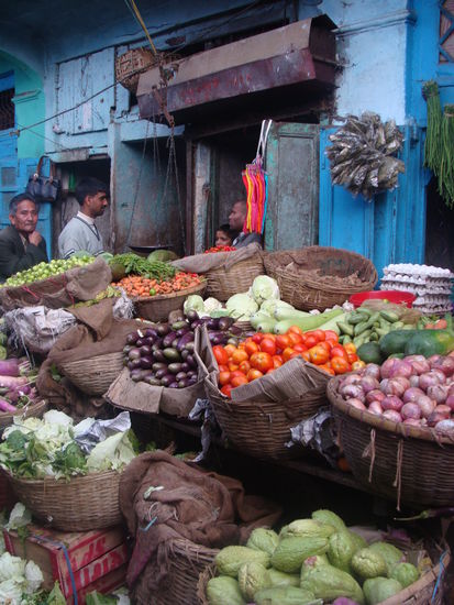 Ist der Gemuesestand nicht ein Traum!