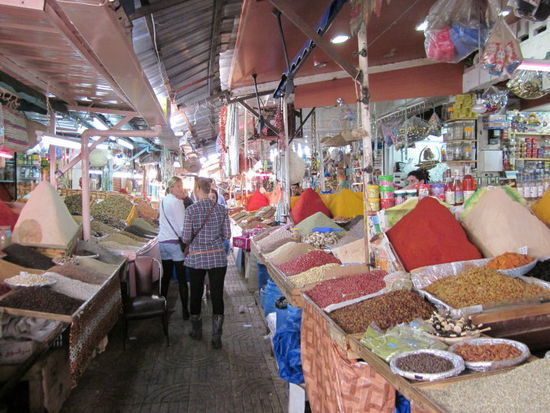 die Gewürzecke des Bazar