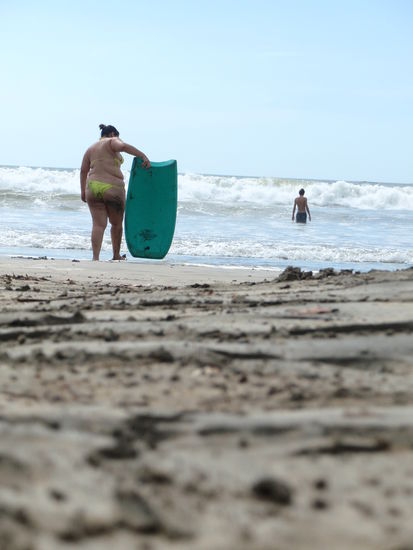 die eher weniger begabten Surfer/-in
