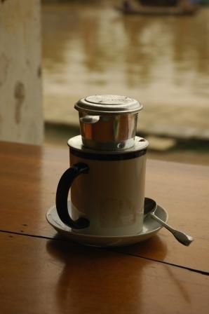 Mit Ruhe geniessen: Kaffeebruehen auf vietnamesische Art