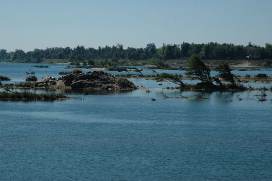 Nur ein Kilometer nach Kambodscha