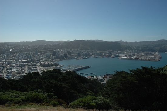 Ausblick vom Mount Vic