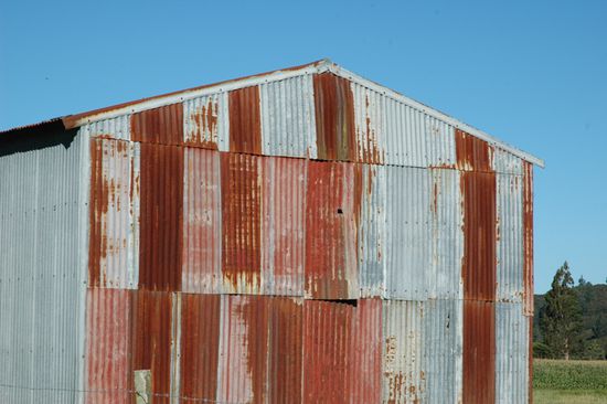 Bezaubernde Farben und Oberflaechen