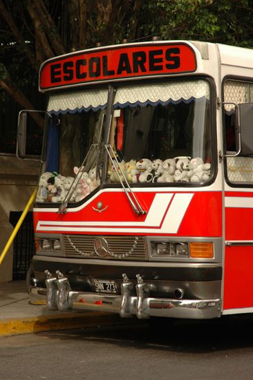 Collectivos sieht man in jedem Stil.