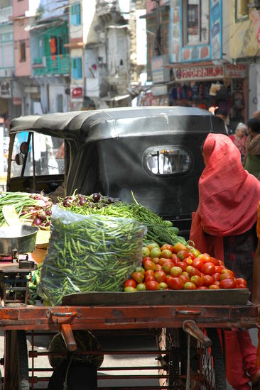 Einige Eindruecke von den Strassen Udaipurs