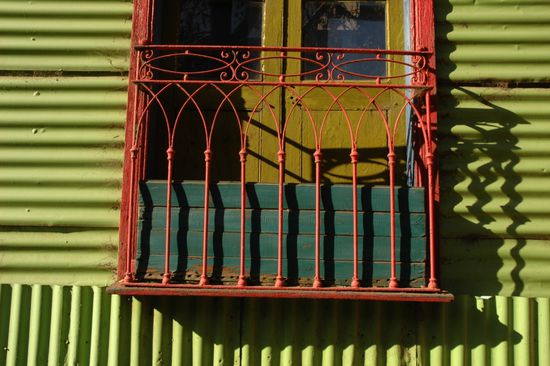 ...Farbenmix im "El Caminito".