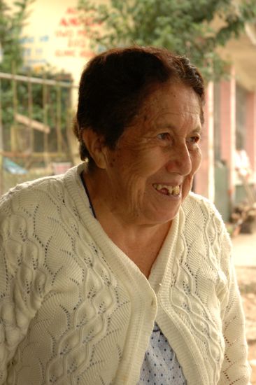 Dona Anna, gute Seele des Cafes