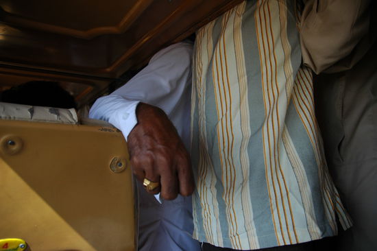 im Bus wird es "cozy"