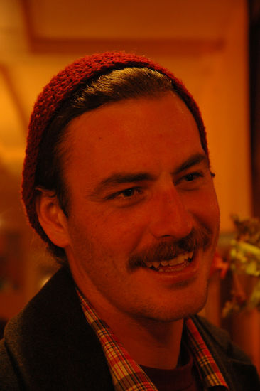 Unsere drei Gastgeber: Brandon,