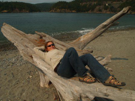 Dann fuhren wir in Richtung Oak Harbor, doch vorher machten wir noch bei einer wunderschönen Beach halt.