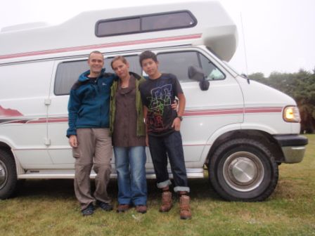 In Grayland packten wir dann alles ein und der Bus war leer und wir gingen duschen.