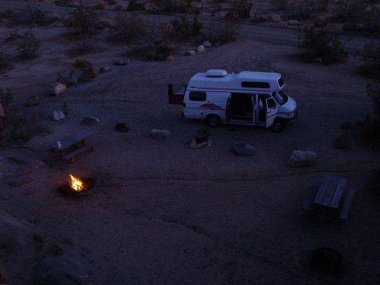 Urgemütlicher Campground im Park