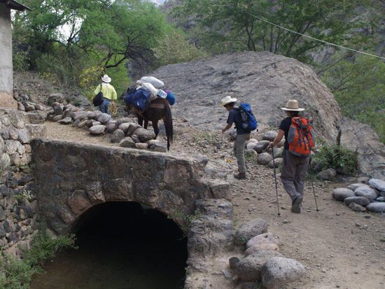 Und wir wandern und wandern...