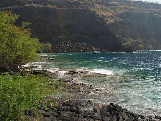 Captain Cooks Todesort, Kealakekua Bay, Big Island, Hawaii