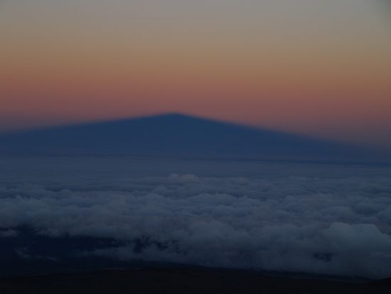 Schatten des Mauna Kea