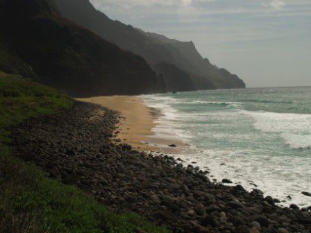 Dann endlich: Die Kalalau Beach