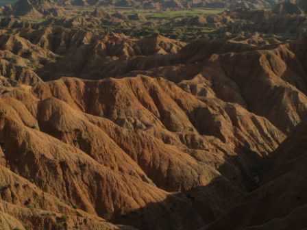 Badlands, eine skurrile Landschaft inmitten eines Niemandslandes
