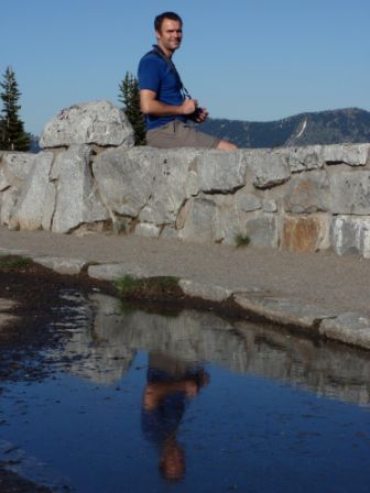 Schnappschuss von Roland im Mt Rainier NP, Washington