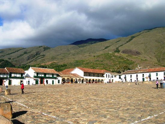 Hauptplatz von Villa de Leyva
