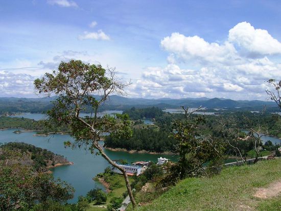 Aussicht auf Guatapé.