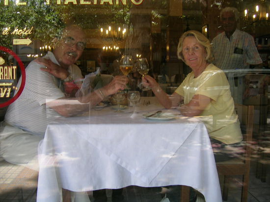 Mittagessen im Trevi