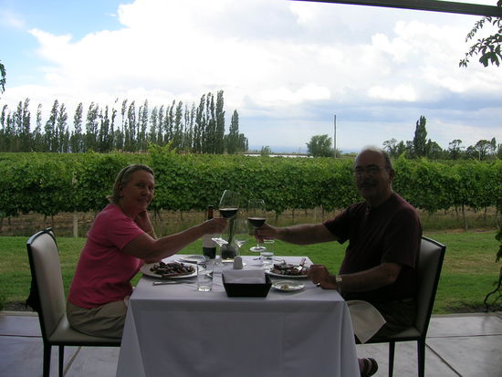 Im Restaurant Weingut Salentein