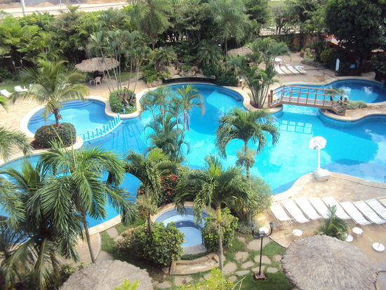 Das Schwimmbad vom Hotel Camino Real