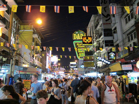 Khao San Road, ein Wespennest