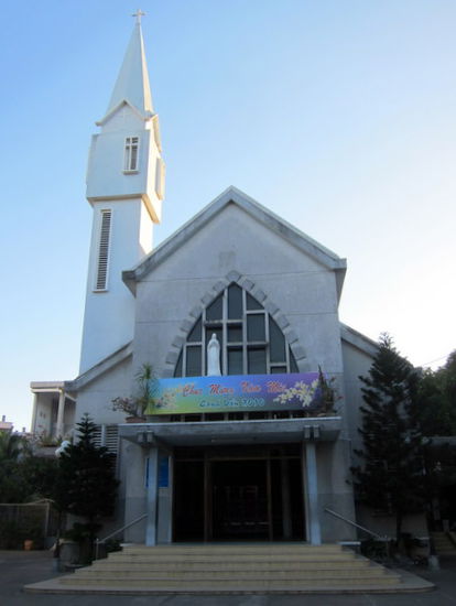 Die örtliche Kirche von Nha Trang