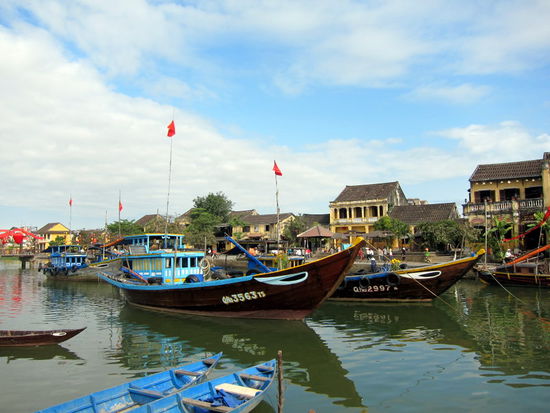 Sämtliche Schiffe in Hoi An haben Augen