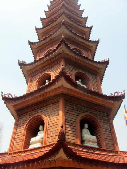 Der Turm der Tran Quoc-Pagode