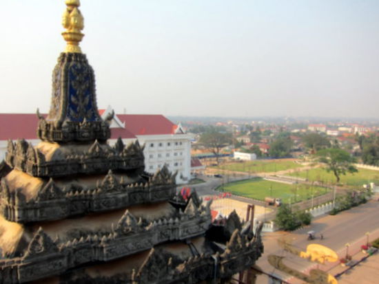 Aussicht vom Patu Xay