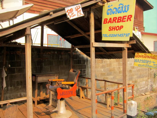 Der örtliche Coiffeur