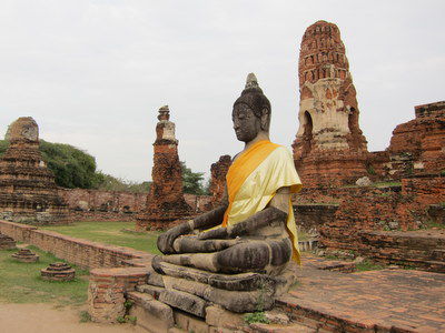 Green Buddha im Wat Mahatat