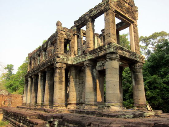 Preah Khan - Eine der Bibliotheken