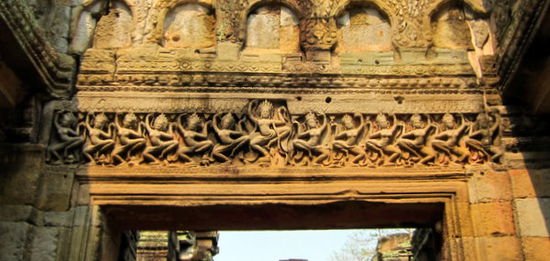 Preah Khan - Sturzdekor