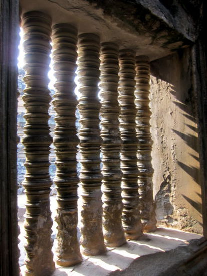 Ta Keo - Fensterkordeln