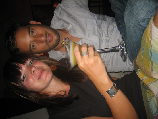 ... in der Martini-Bar.