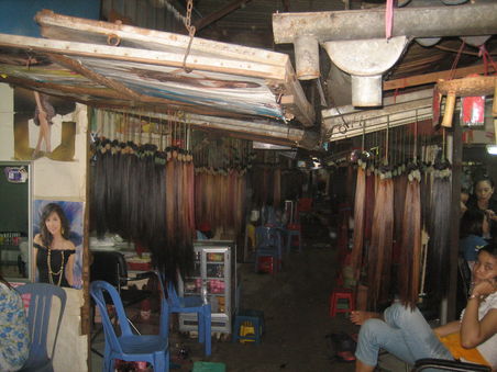 Old Market - in der Friseurabteilung