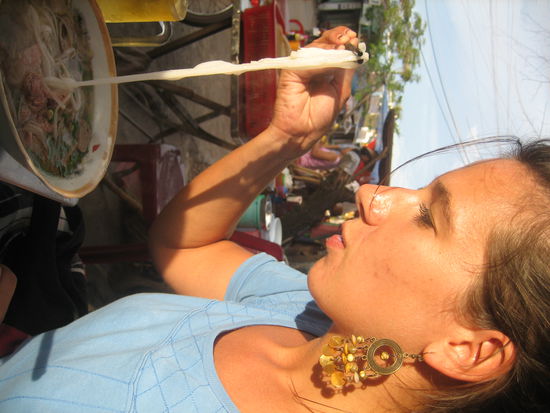 Schon wieder essen...diesmal gibt' s vietnamesische Nudelsuppe (pho ba)