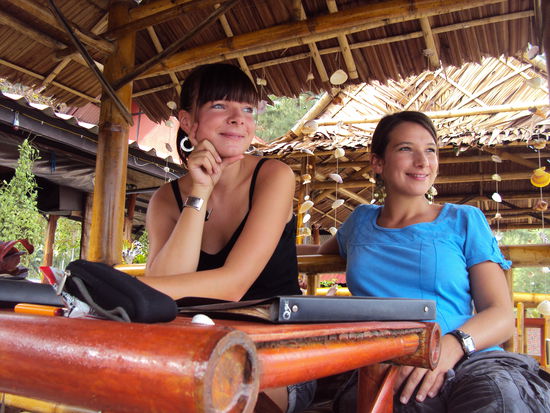 Fruehstueck am Bottle-Beach!