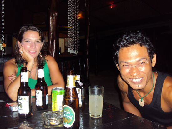 Das ist Bang, ein thailaendischer Aussteiger sozusagen!