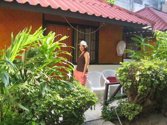 unsere einfache aber nette Unterkunft