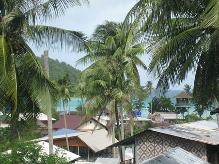 Ausblick von unserem Balkon